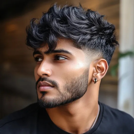 simple hair style men